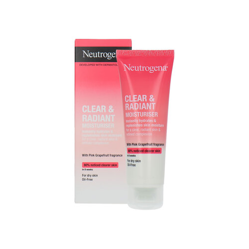 Neutrogena Refreshingly Clear Oil-Free Moisturizer - Pink Grapefruit