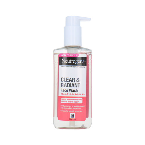 Neutrogena Refreshingly Pink Grapefruit Clear Facial Wash