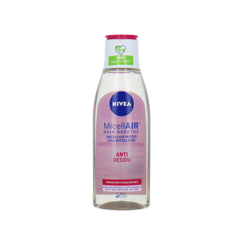 Nivea Micellair Skin Breathe Anti Residu Make-up remover - 200 ml (voor droge huid) Nivea Micellair Skin Breathe Anti Residu Make-up remover - 200 ml (voor droge huid)