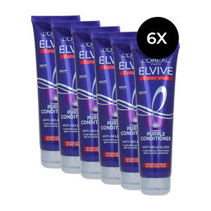L'Oréal Elvive Color Vive Purple Conditioner - 6 x 150 ml Elvive Color Vive Purple Conditioner - 6 x 150 ml