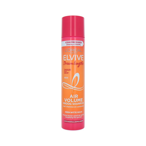 L'Oréal Elvive Dream Lengths Air Volume Dry Shampoo - 200 ml L'Oréal Elvive Dream Lengths Air Volume Dry Shampoo - 200 ml