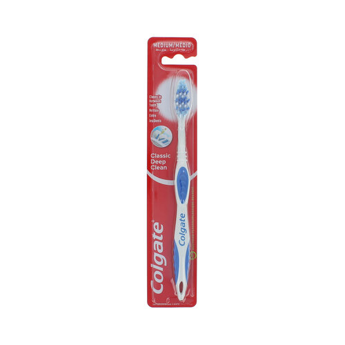 Colgate Classic Deep Clean Tandenborstel - Medium Blue Colgate Classic Deep Clean Tandenborstel - Medium Blue