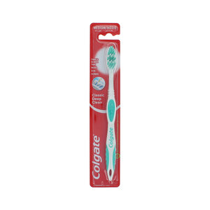 Colgate Classic Deep Clean Tandenborstel - Medium Green Classic Deep Clean Tandenborstel - Medium Green