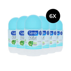 Sanex Natur Protect BIO Bamboo Extract Deo Roller - 6 x 50 ml Natur Protect BIO Bamboo Extract Deo Roller - 6 x 50 ml