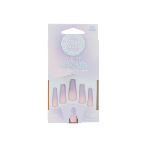 Elegant Touch Nail Icons 24 Nails with Glue - Dangerous Woman Elegant Touch Nail Icons 24 Nails with Glue - Dangerous Woman