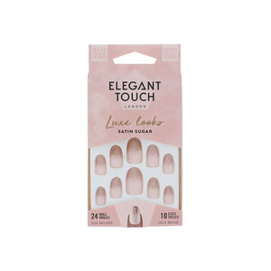 Luxe Looks 24 Nails with Glue - Satin Sugar