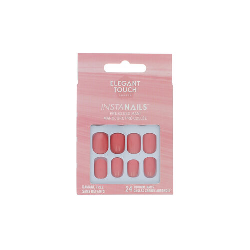Elegant Touch Insta 24 Nails Pre-Glued Mani - Just Peachy Elegant Touch Insta 24 Nails Pre-Glued Mani - Just Peachy