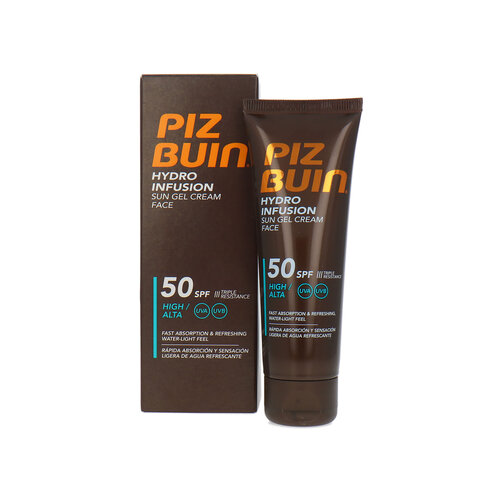 Piz Buin Hydro Infusion Sun Gel Cream SPF 50 - 50 ml Piz Buin Hydro Infusion Sun Gel Cream SPF 50 - 50 ml