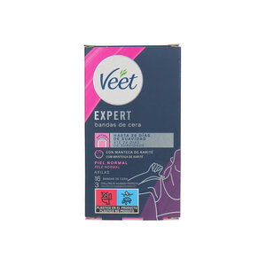 Veet Expert Wax Strips Arm Pits (16 strips) Expert Wax Strips Arm Pits (16 strips)