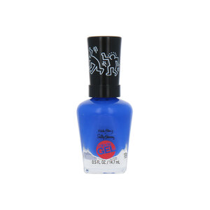 Sally Hansen Miracle Gel x Keith Haring Nagellak - 925 Draw Blue In Miracle Gel x Keith Haring Nagellak - 925 Draw Blue In