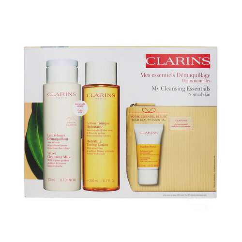 Clarins My Cleansing Essentials Normal Skin Cadeauset - 415 ml Clarins My Cleansing Essentials Normal Skin Cadeauset - 415 ml