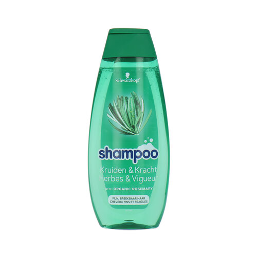 Schwarzkopf Herbs & Strength Shampoo - 400 ml Schwarzkopf Herbs & Strength Shampoo - 400 ml
