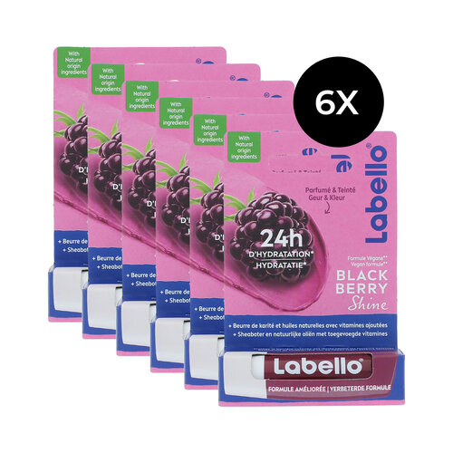 Labello Blackberry Lipcare (6 stuks) Labello Blackberry Lipcare (6 stuks)