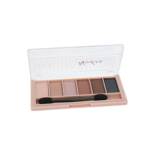Technic Mini 6 Oogschaduw Palette - Nude Technic Mini 6 Oogschaduw Palette - Nude