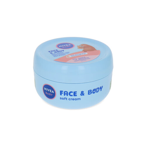 Nivea Baby Face & Body Soft Cream - 200 ml Nivea Baby Face & Body Soft Cream - 200 ml