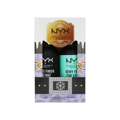 NYX Setting Spray Duo Matte & Dewy Finish - 2 x 60 ml NYX Setting Spray Duo Matte & Dewy Finish - 2 x 60 ml