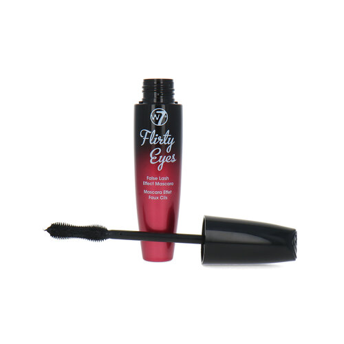 W7 Flirty Eyes False Lash Effect Mascara - Blackest Black W7 Flirty Eyes False Lash Effect Mascara - Blackest Black