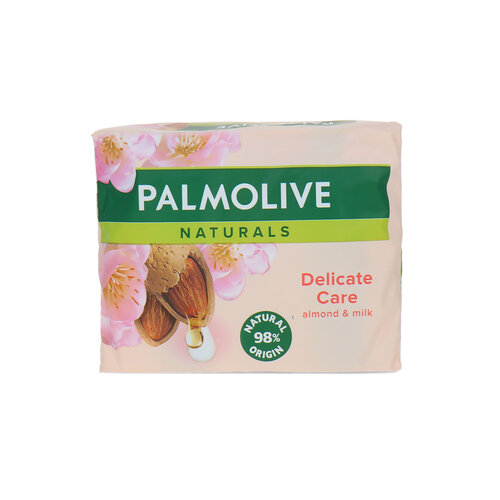 Palmolive Naturals Delicate Care Bar Soap - 4 x 90 gr Palmolive Naturals Delicate Care Bar Soap - 4 x 90 gr