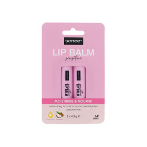 Sence Moisturise & Nourish Duo Lippenbalsem - 2 x 4,3 gr Moisturise & Nourish Duo Lippenbalsem - 2 x 4,3 gr