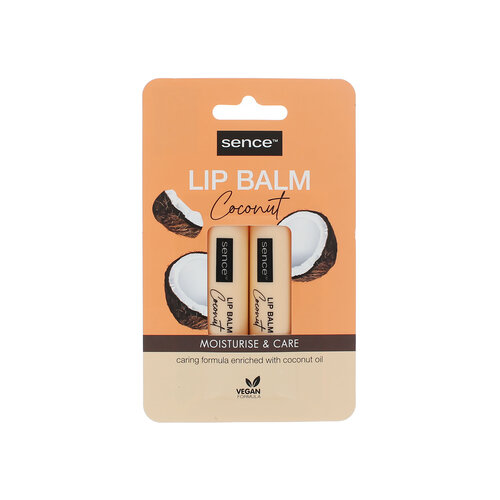 Sence Moisturise & Care Duo Lippenbalsem - 2 x 4,3 gr Sence Moisturise & Care Duo Lippenbalsem - 2 x 4,3 gr