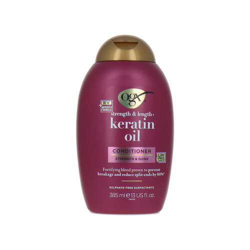 OGX Strength & Length Keratin Oil Conditioner - 385 ml OGX Strength & Length Keratin Oil Conditioner - 385 ml