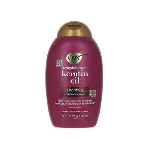 OGX Strength & Length Keratin Oil Shampoo - 385 ml Strength & Length Keratin Oil Shampoo - 385 ml