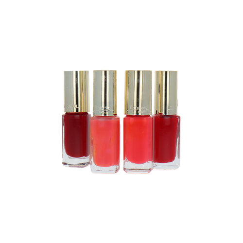 L'Oréal Color Riche 4 x 5 ml Mini Nail Polish - Set AE L'Oréal Color Riche 4 x 5 ml Mini Nail Polish - Set AE