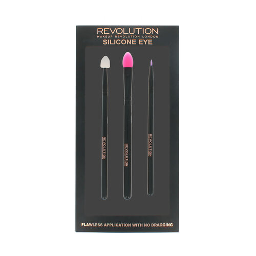 Makeup Revolution Silicone Eye Brush Set Makeup Revolution Silicone Eye Brush Set