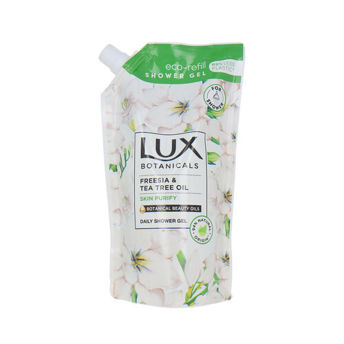 LUX Botanicals Freesia & Tea Tree Oil Shower Gel Refill - 500 ml LUX Botanicals Freesia & Tea Tree Oil Shower Gel Refill - 500 ml