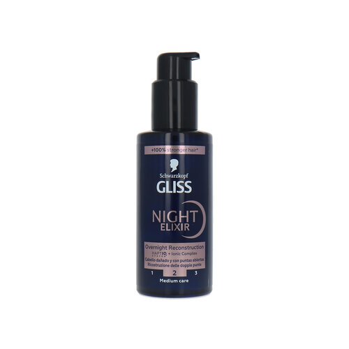 Schwarzkopf Gliss Night Elixir - Overnight Reconstruction Schwarzkopf Gliss Night Elixir - Overnight Reconstruction