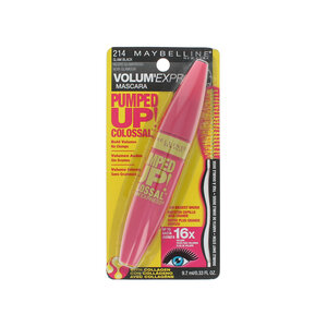 Maybelline Colossal Pumped Up Mascara - 214 Glam Black Colossal Pumped Up Mascara - 214 Glam Black