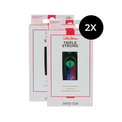 Sally Hansen Triple Strong 3-in-1 Gel Protection Duo Pack - 45081 Clear Sally Hansen Triple Strong 3-in-1 Gel Protection Duo Pack - 45081 Clear