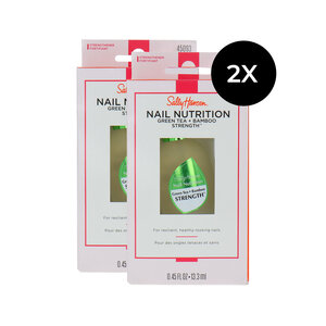 Sally Hansen Nail Nutrition Green Tea Strengthener Duo Pack - 45093 Nail Nutrition Green Tea Strengthener Duo Pack - 45093