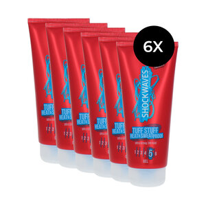 Shockwaves Tuff Stuff Ultra Strong Hold Gel - 6 x 200 ml