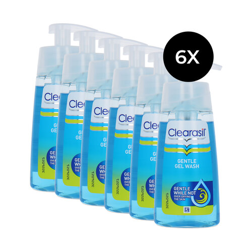 Clearasil Gentle Gel Wash - 6 x 150 ml Clearasil Gentle Gel Wash - 6 x 150 ml