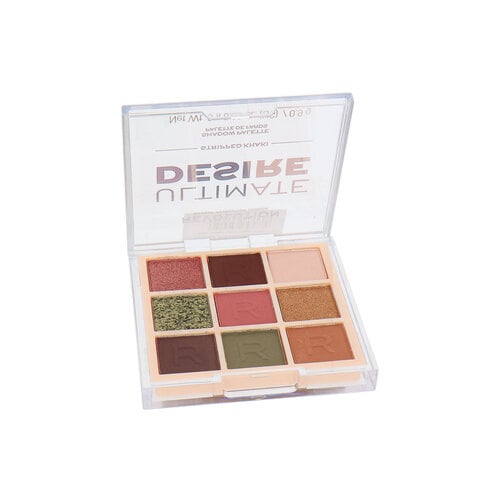 Makeup Revolution Ultimate Desire Oogschaduw Palette - Stripped Khaki Makeup Revolution Ultimate Desire Oogschaduw Palette - Stripped Khaki