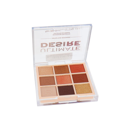 Makeup Revolution Ultimate Desire Oogschaduw Palette - Into The Bronze Makeup Revolution Ultimate Desire Oogschaduw Palette - Into The Bronze