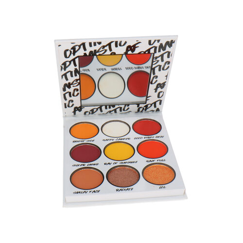 BH Cosmetics 9 Color Oogschaduw Palette - Optimistic AF BH Cosmetics 9 Color Oogschaduw Palette - Optimistic AF