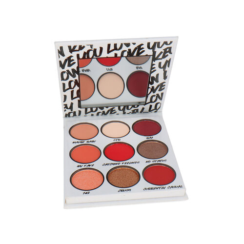 BH Cosmetics 9 Color Oogschaduw Palette - Low Key Love You BH Cosmetics 9 Color Oogschaduw Palette - Low Key Love You