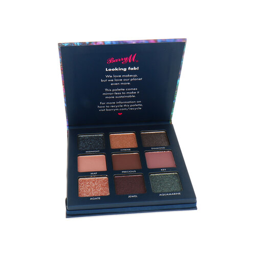 Barry M 9 Color Oogschaduw Palette - Lost Treasure Barry M 9 Color Oogschaduw Palette - Lost Treasure