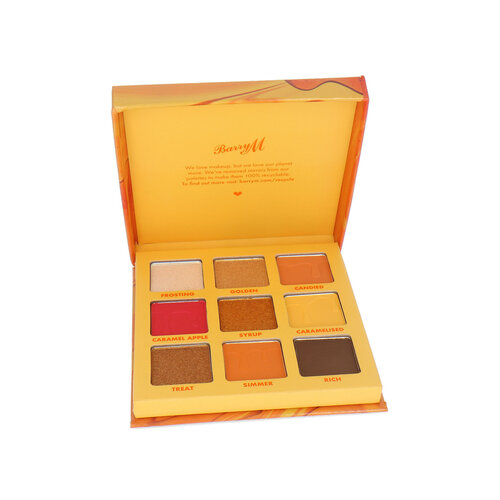 Barry M 9 Color Oogschaduw Palette - Sweet Caramel