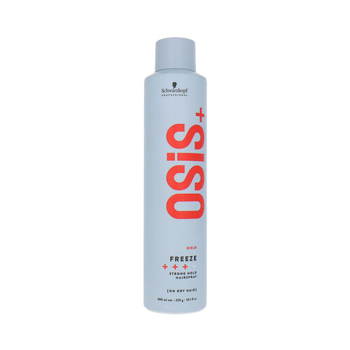 Schwarzkopf Osis + Freeze Strong Hold Hairspray +++ - 300 ml Schwarzkopf Osis + Freeze Strong Hold Hairspray +++ - 300 ml
