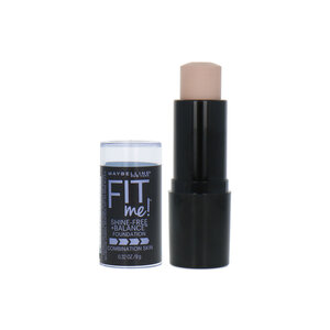 Maybelline Fit Me Shine-Free + Balance Foundation Stick - 110 Porcelain Fit Me Shine-Free + Balance Foundation Stick - 110 Porcelain