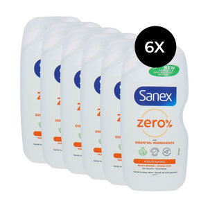 Zero% Nourishing Shower Gel - 6 x 400 ml (voor droge huid)