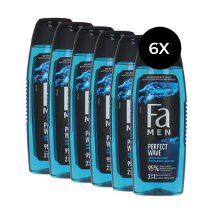 Men Body & Hair Shower Gel Perfect Wave - 6 x 250 ml