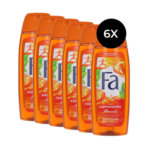 Fa Sense Empowering Moments Shower Gel - 6 x 250 ml Fa Sense Empowering Moments Shower Gel - 6 x 250 ml