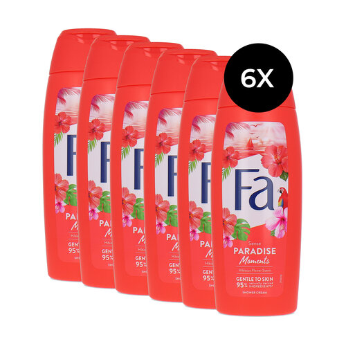 Fa Sense Paradise Moments Shower Gel - 6 x 250 ml Fa Sense Paradise Moments Shower Gel - 6 x 250 ml