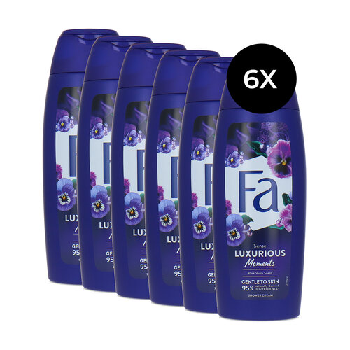 Fa Sense Luxurious Moments Shower Gel - 6 x 250 ml Fa Sense Luxurious Moments Shower Gel - 6 x 250 ml