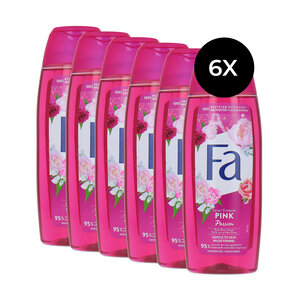 Sense Pink Passion Shower Gel - 6 x 250 ml