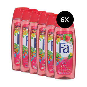 Explore Fiji Dream Shower Gel - 6 x 250 ml
